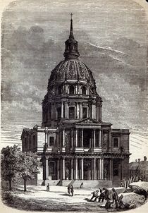 Church of the Invalides, containing the Tomb of Napoleon by English School