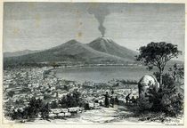 General View of Naples by English School