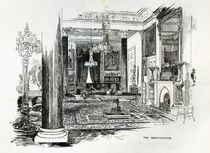 The Drawing Room, Osborne House by English School