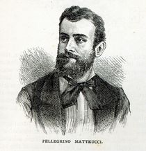 Portrait of Pellegrino Matteucci by English School