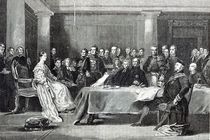 The Queen's First Council, from 'Leisure Hour', 1888 von David Wilkie