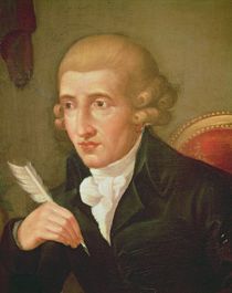Portrait of Joseph Haydn von Italian School
