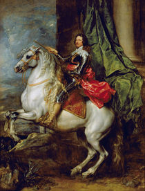 Equestrian portrait of Thomas Francis of Carignan von Anthony van Dyck