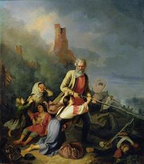 The Russians in 1812, 1855 by Konstantin Przhceslavski