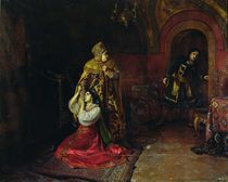 The last minutes of Godunov's family by Nikolai Pavlovich Shakhovskoi
