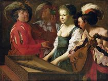 Concert, 1626 von Hendrick Ter Brugghen