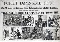 The Popish Damnable Plot Against Our Religion and Liberties by English School