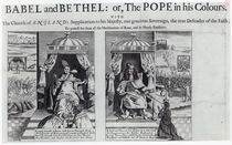 Babel and Bethel: or, the Pope in his Colours von English School