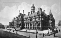 Assize Courts, Manchester, c.1910 by English Photographer