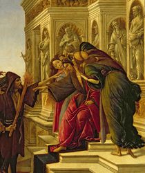 Calumny of Apelles, 1497-98 von Sandro Botticelli