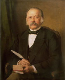 Theodor Fontane, 1883 by Karl Breitbach