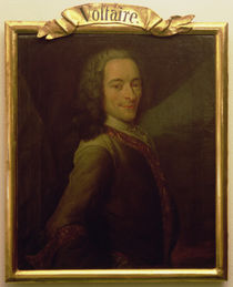 Portrait of Voltaire von French School
