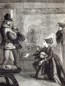 First Meeting of Edward IV and Lady Elizabeth Gray by English School