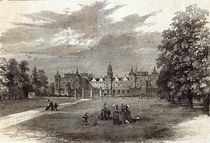 Hatfield House, the Seat of the Marquis of Salisbury by English School