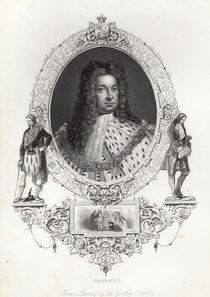 George I von Godfrey Kneller