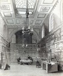 Library of the House of Lords by English School