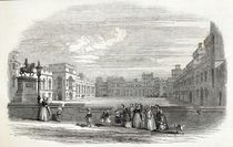The Great Quadrangle, Windsor Castle by English School