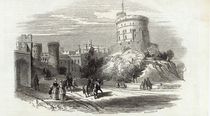 Windsor Castle - the Round Tower by English School