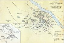 Plan of the Battle of Cawnpoor von English School