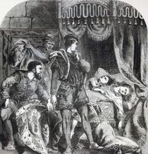 The Murder of the Princes in the Tower by English School