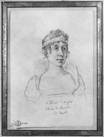 Caroline Bonaparte, Queen of Naples by Jacques Louis David