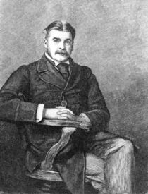 Sir Arthur Sullivan, engraved by C. Carter von John Everett Millais