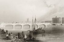 Wellesley Bridge, Limerick by William Henry Bartlett