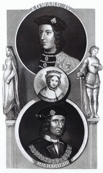Portraits of Edward IV, Edward V and Richard III by English School