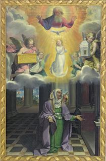 St. Anne and the Immaculate Conception by Bartolomeo Cesi