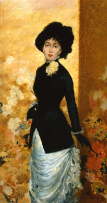 Portrait of a Woman, 1880 by Giuseppe or Joseph de Nittis