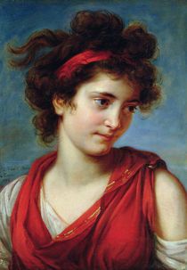 Portrait of Maguerite Porporati by Elisabeth Louise Vigee-Lebrun