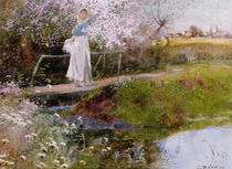 The Orchard Brook by Thomas Mackay