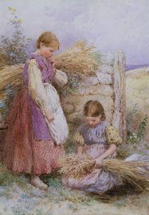 The Young Gleaners by Myles Birket Foster