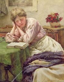A Quiet Read by Walter Langley