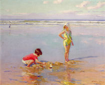 Children on the Beach by Charles-Garabed Atamian