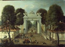 Hunting Lodge in Potsdam, c.1735 von Dismar Degen