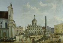 View of the Town Hall, 1772 by Carl Christian Baron