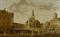 The Alter Markt with the Church of St. Nicholas and the Town Hall by German School