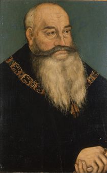 George the bearded by Lucas, the Elder Cranach