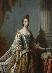 Charlotte Sophia of Mecklenburg-Strelitz by Allan Ramsay