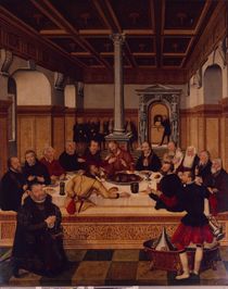 The Last Supper by Lucas Cranach