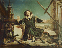Copernicus in the tower at Frombork von Jan Matejko