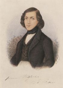 Theodor Fontane, 1843 by German School