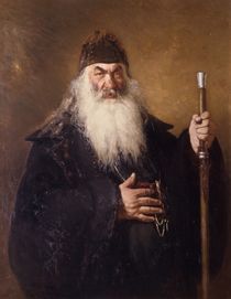 Protodiakon by Ilya Efimovich Repin