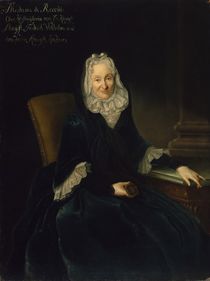 Madame Marte de Rocoulle, c.1735 von Antoine Pesne