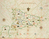 Sicily and the Straits of Messina von Italian School