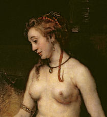 Bathsheba Bathing, 1654 von Rembrandt Harmenszoon van Rijn