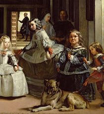 Las Meninas or The Family of Philip IV von Diego Rodriguez de Silva y Velazquez