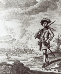 Captain Henry Morgan at the sack of Panama in 1671 by Thomas Nicholls