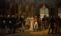 Napoleon receiving the senators and declaring himself emperor von Georges Rouget